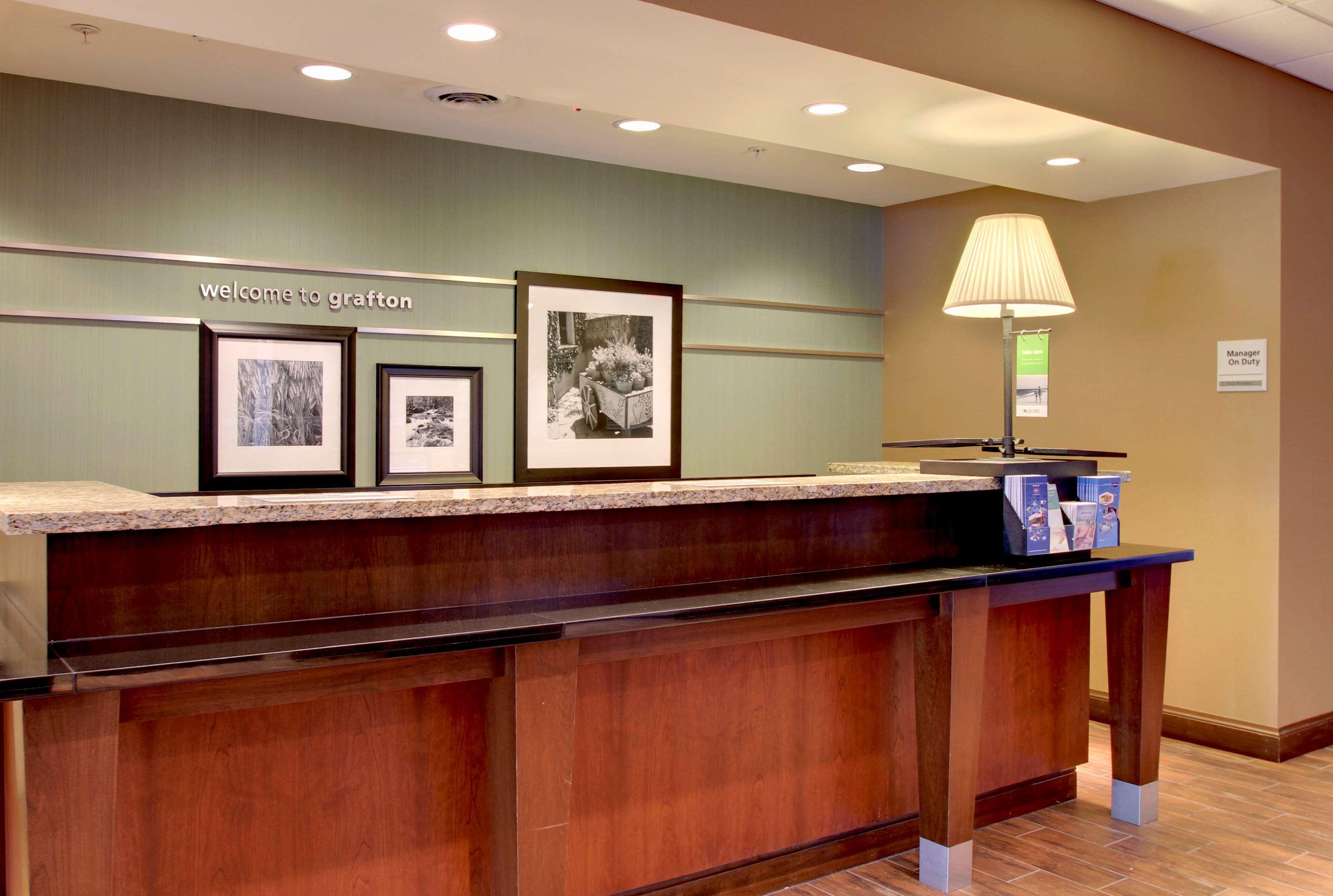 Hampton Inn & Suites Grafton Interieur foto